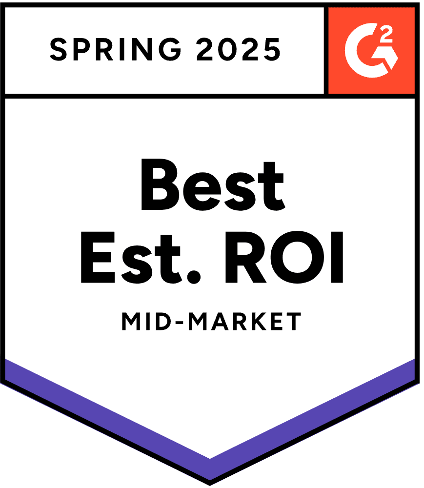 G2 Best Estimated ROI